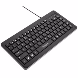 Targus Compact Multimedia Tangentbord Nordisk layout, USB, svart