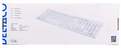 DELTACO TB-628 Tangentbord – Slimmat & USB-anslutning