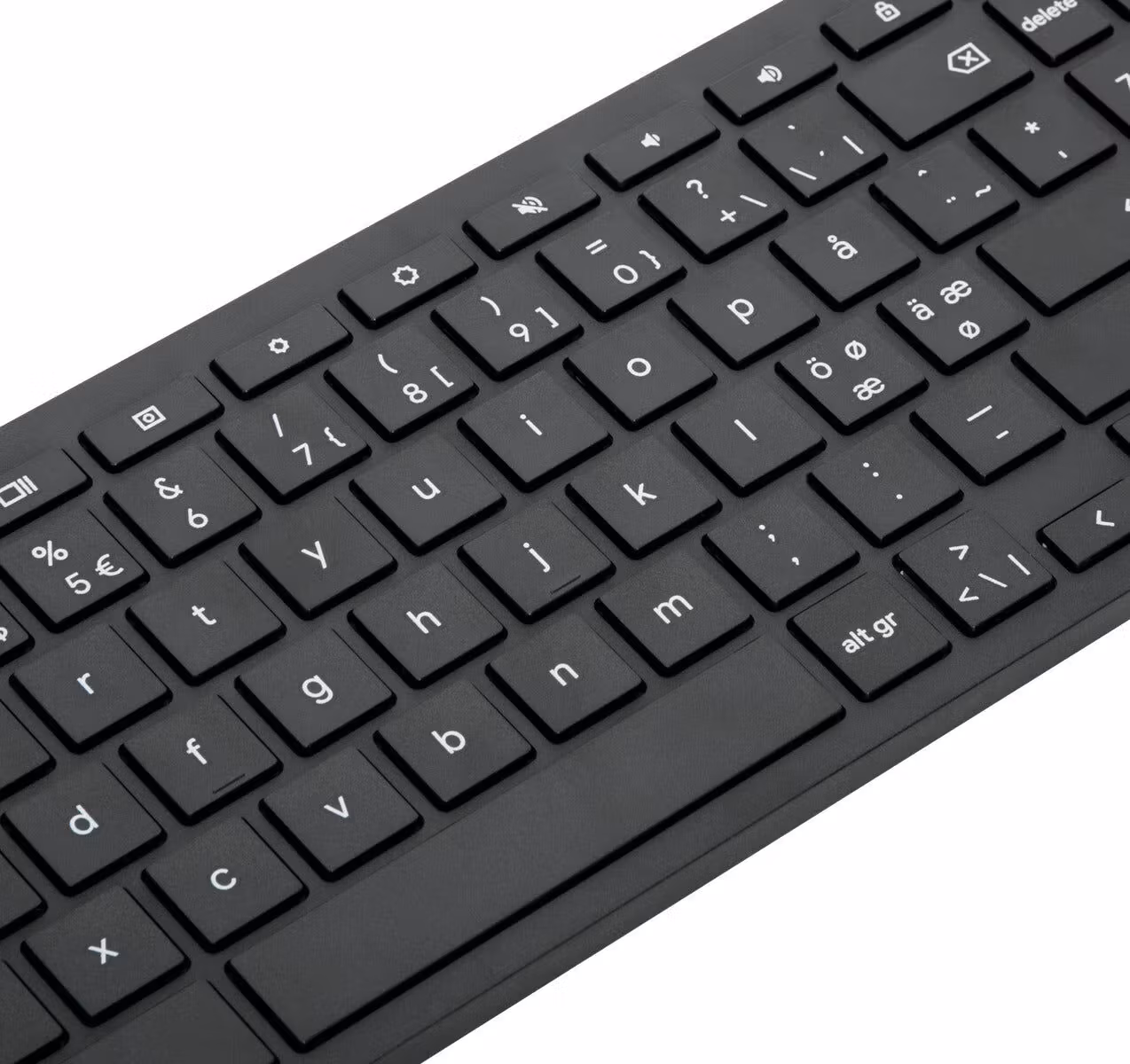 Targus Trådlöst Tangentbord – Nordisk layout, Bluetooth, Svart
