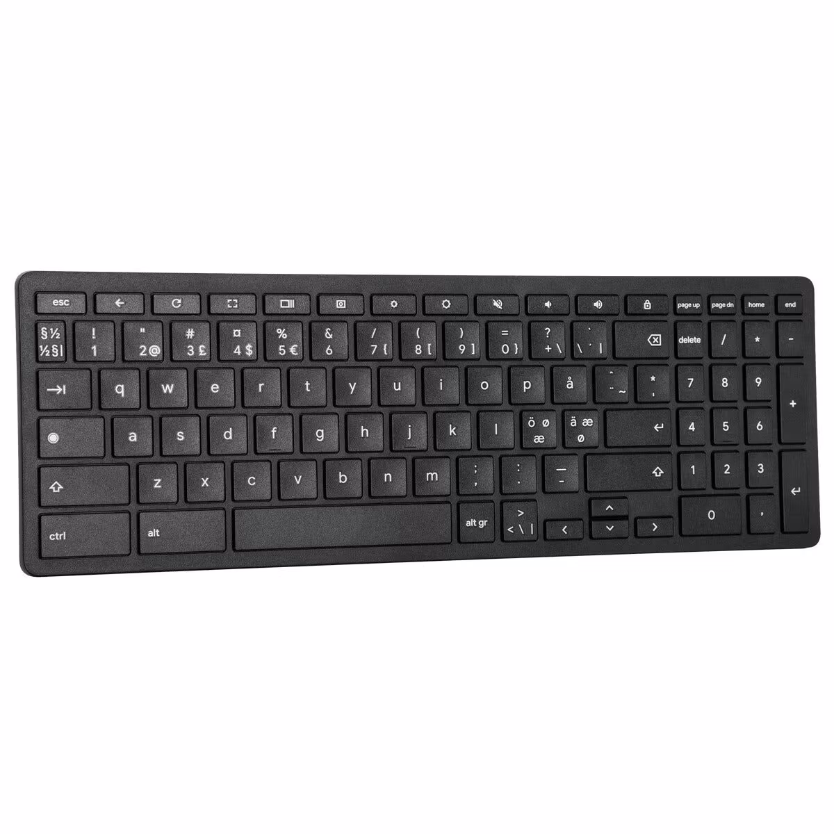 Targus Trådlöst Tangentbord – Nordisk layout, Bluetooth, Svart