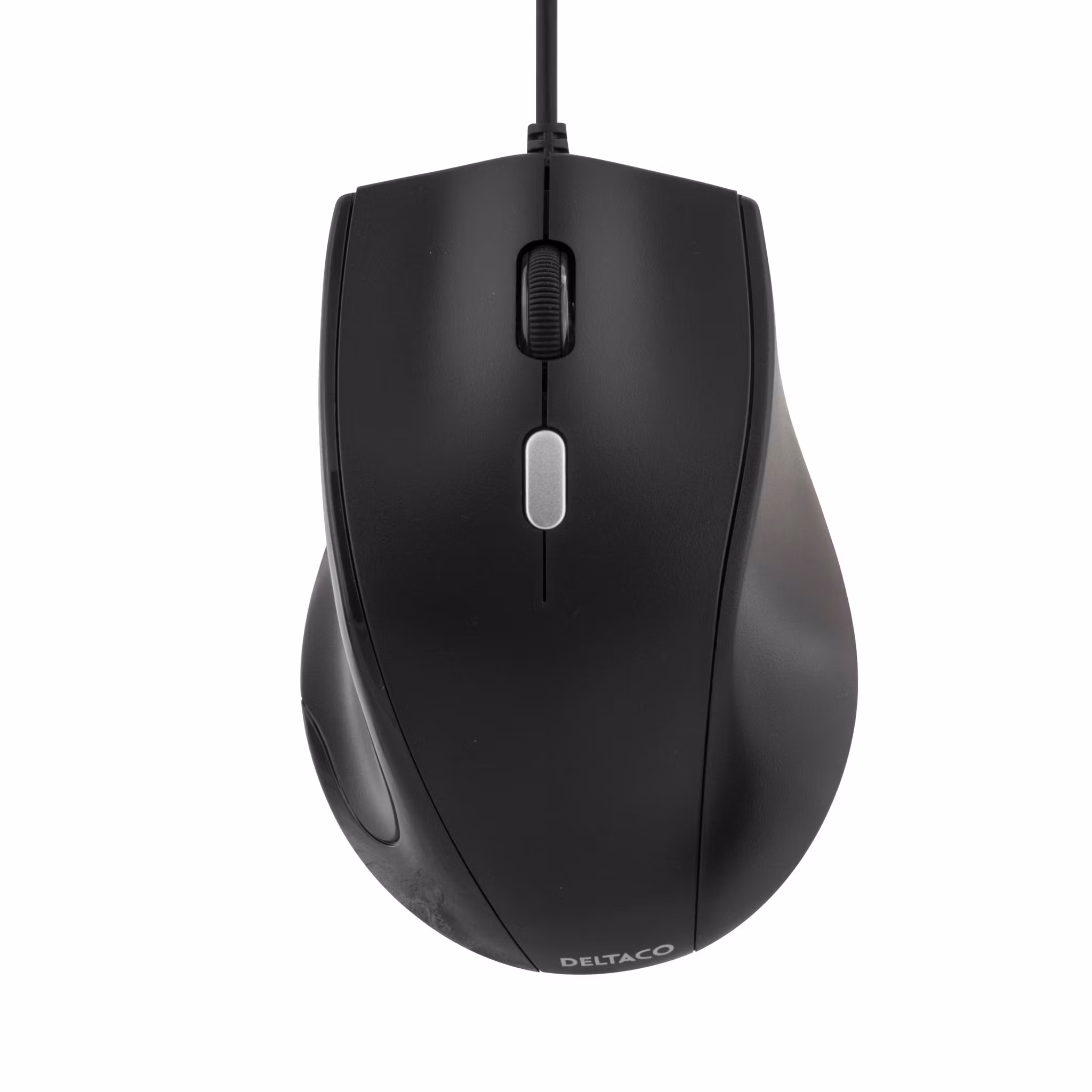 DELTACO MS-774 Optisk Mus – 4 knappar, justerbar DPI upp till 2400, USB
