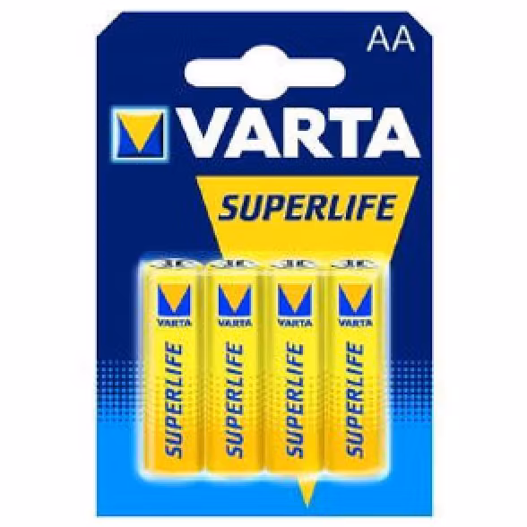 AA /R6 batterier Varta Superlife Zink-kol