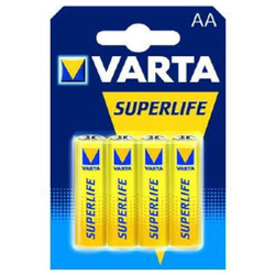 AA /R6 batterier Varta Superlife Zink-kol