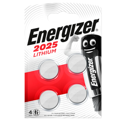 CR2025 Energizer, 4-pack