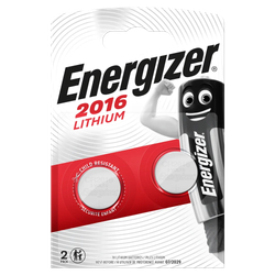 CR2016 Energizer, 2-pack