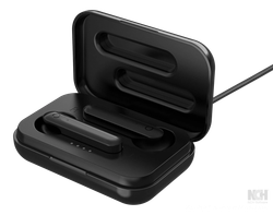 STREETZ TWS-104 True Wireless Hörlurar – Mattsvart | Bluetooth 5 och Laddningetui