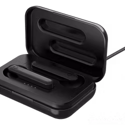 STREETZ TWS-104 True Wireless Hörlurar – Mattsvart | Bluetooth 5 och Laddningetui