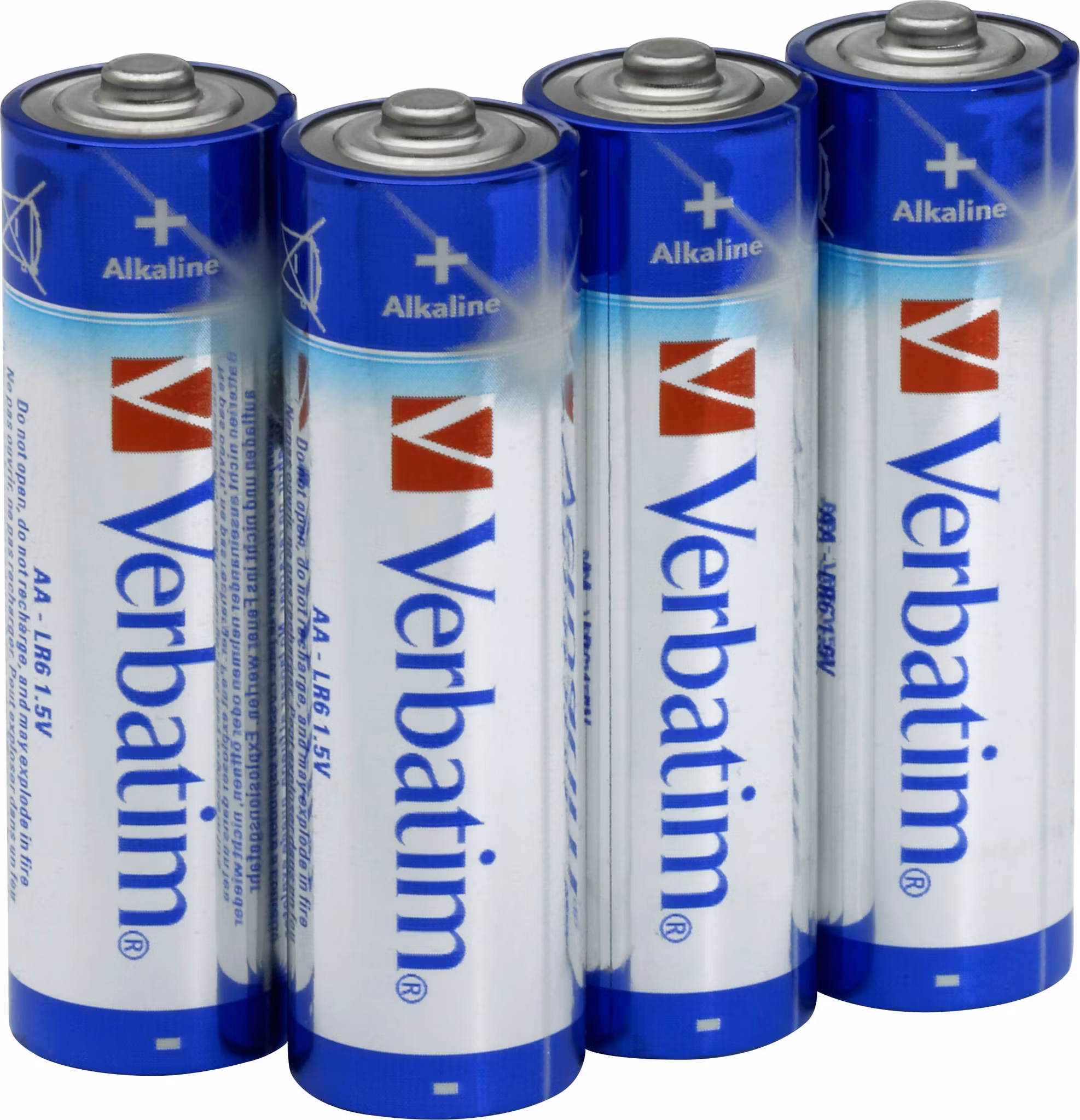 Verbatim AA Alkaline Batterier – 4-pack | 1,5V