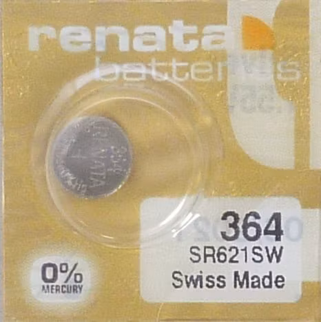 Renata 364 Kllockbatteri - SR621SW / SR60 MP-E (1 st)