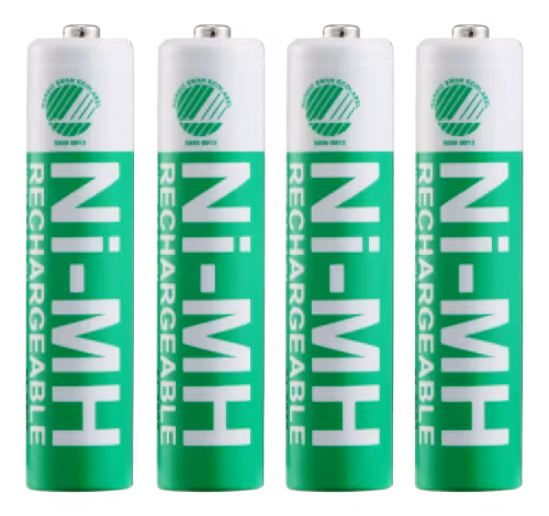 Deltaco USB-Laddare inkl. 4x AAA-batterier (C704A4-4xAAA) – Miljövänligt Kit