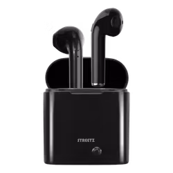 Streetz TWS-Hörlurar (TWS-0007) – Bluetooth 5 & 18 Timmar Speltid