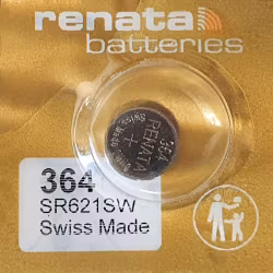 Klockbatteri Renata Premium 364 / SR621SW / SR60
