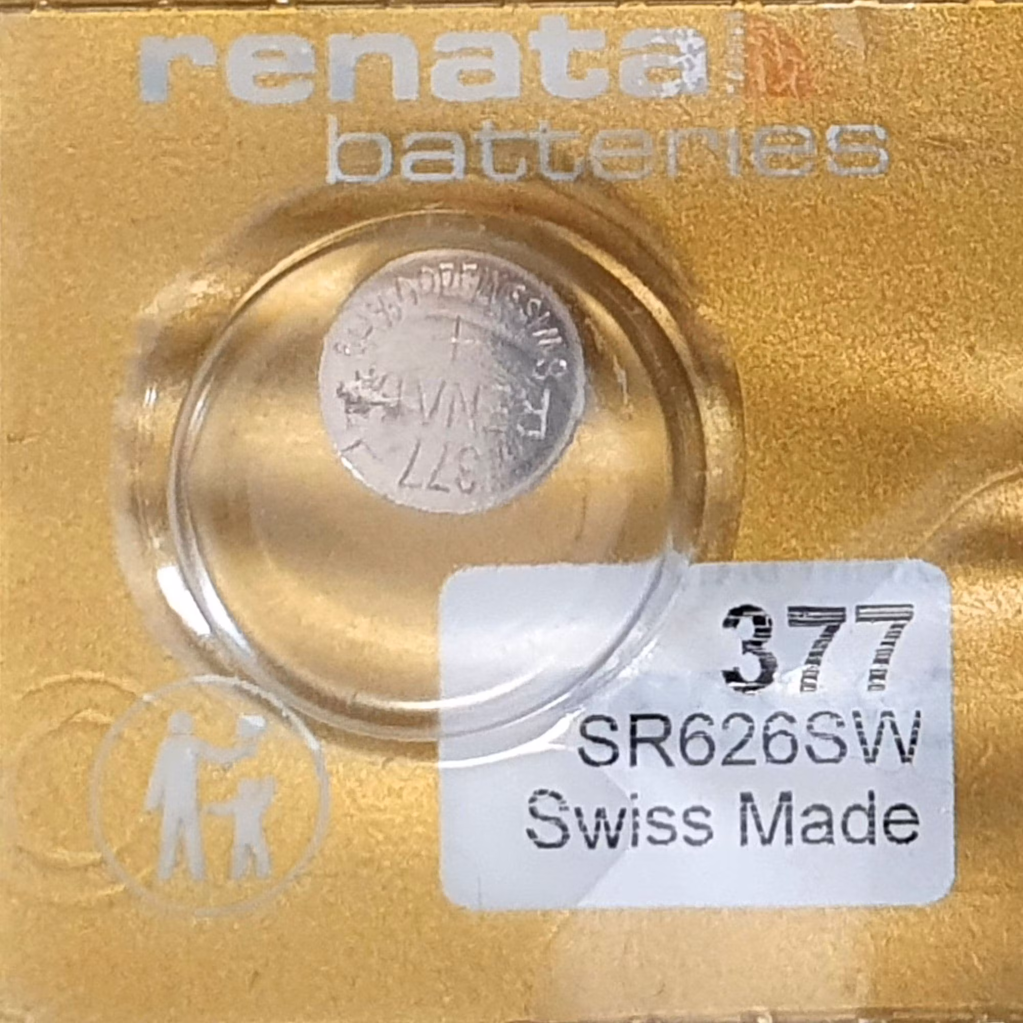 Klockbatteri Renata Premium 377/ SR626SW / SR66