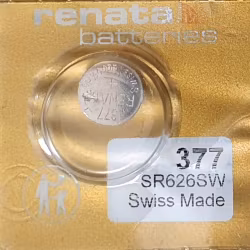 Klockbatteri Renata Premium 377/ SR626SW / SR66
