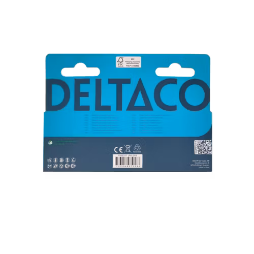Deltaco AA Batterier 20-pack – Svanenmärkt Kraft (LR6)