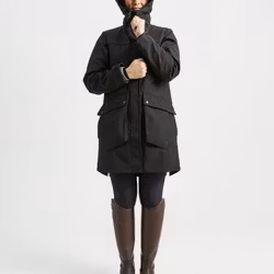 Jacson Bodil Lång Ridjacka Softshell, Svart