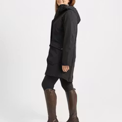 Jacson Bodil Lång Ridjacka Softshell, Svart