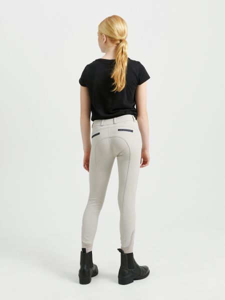 Jacson Hedvig Ridbyxa knäskodd Junior, Beige