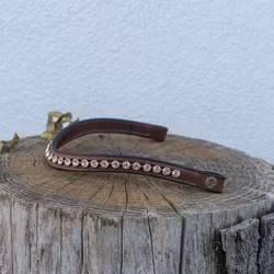 Jacson Pannband Kristall/Rosé, Brun