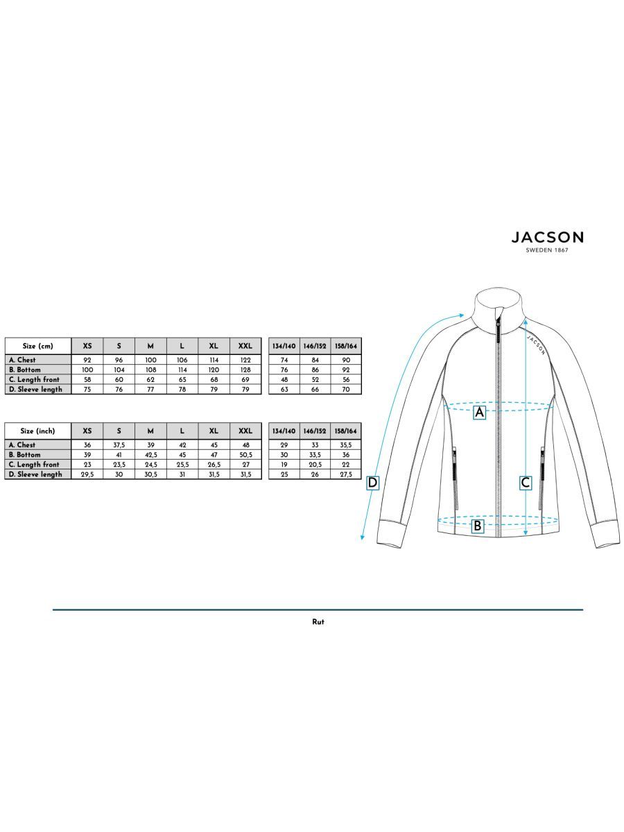 Jacson Rut Funktionsjacka, Beige