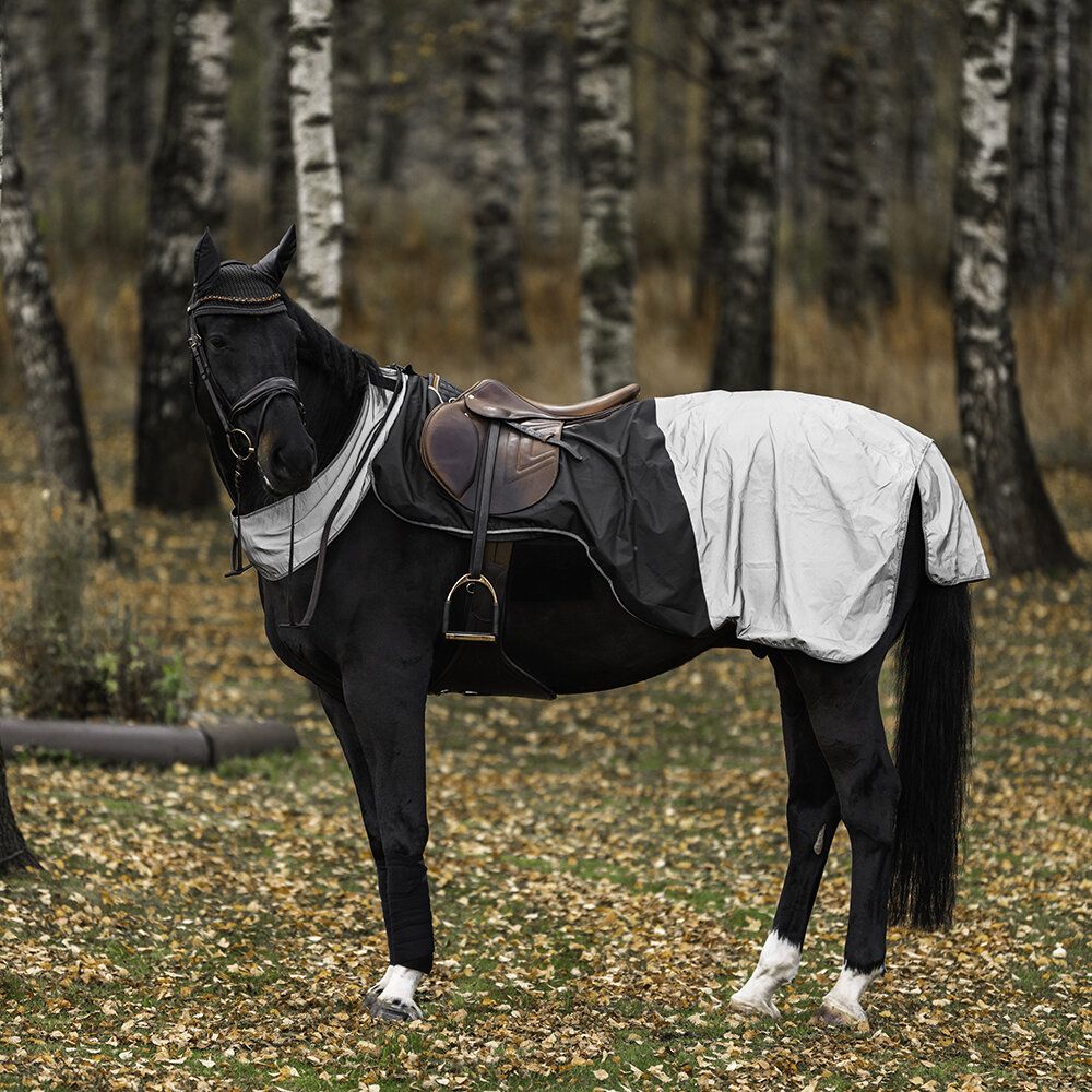 HANSBO SPORT Ridtäcke BRILLIANCE med reflex