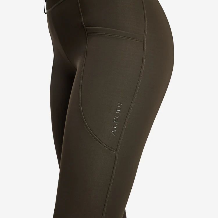 ALEQUI Terra Vinterridbyxor, Dark Green