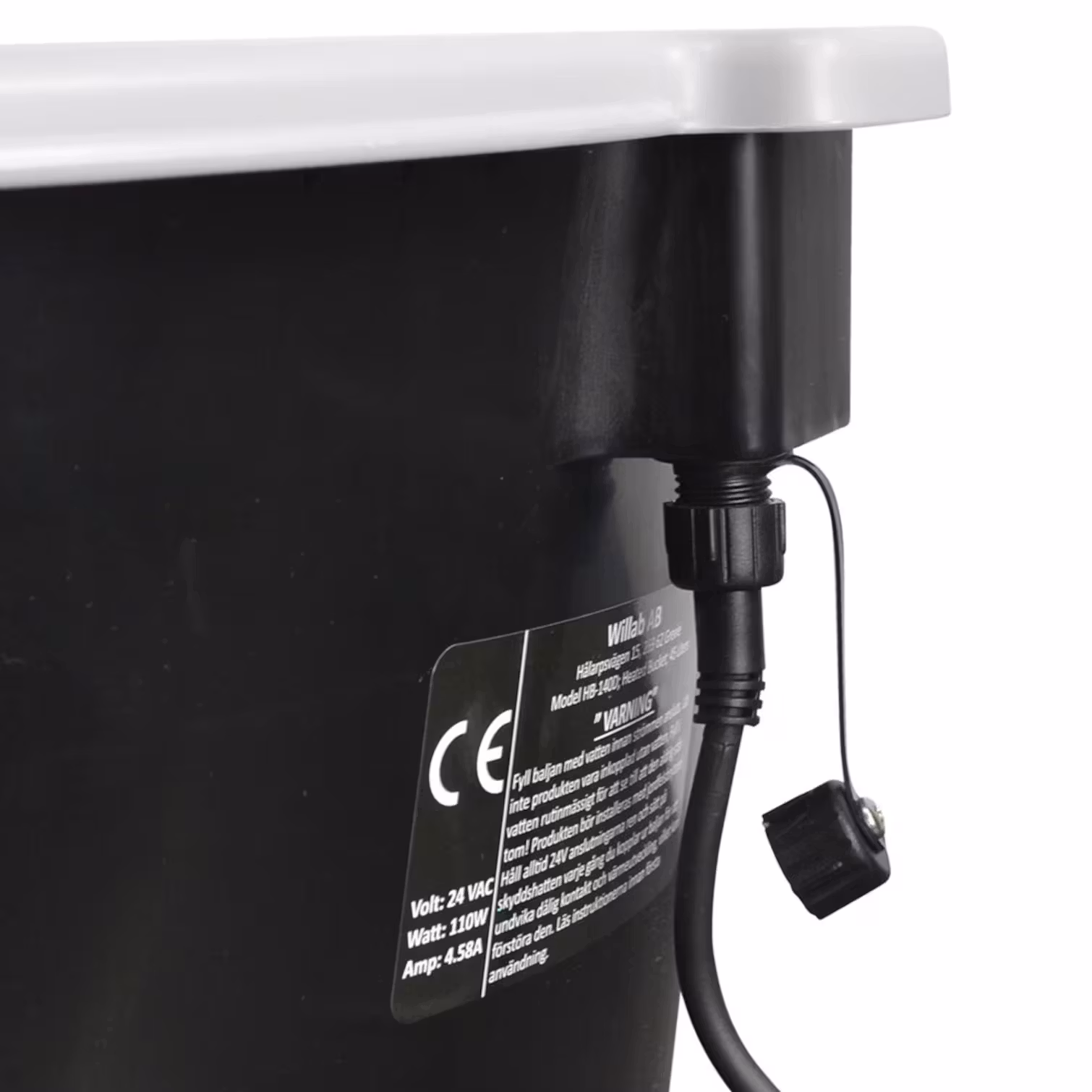 WILLAB Värmebalja rund 45L