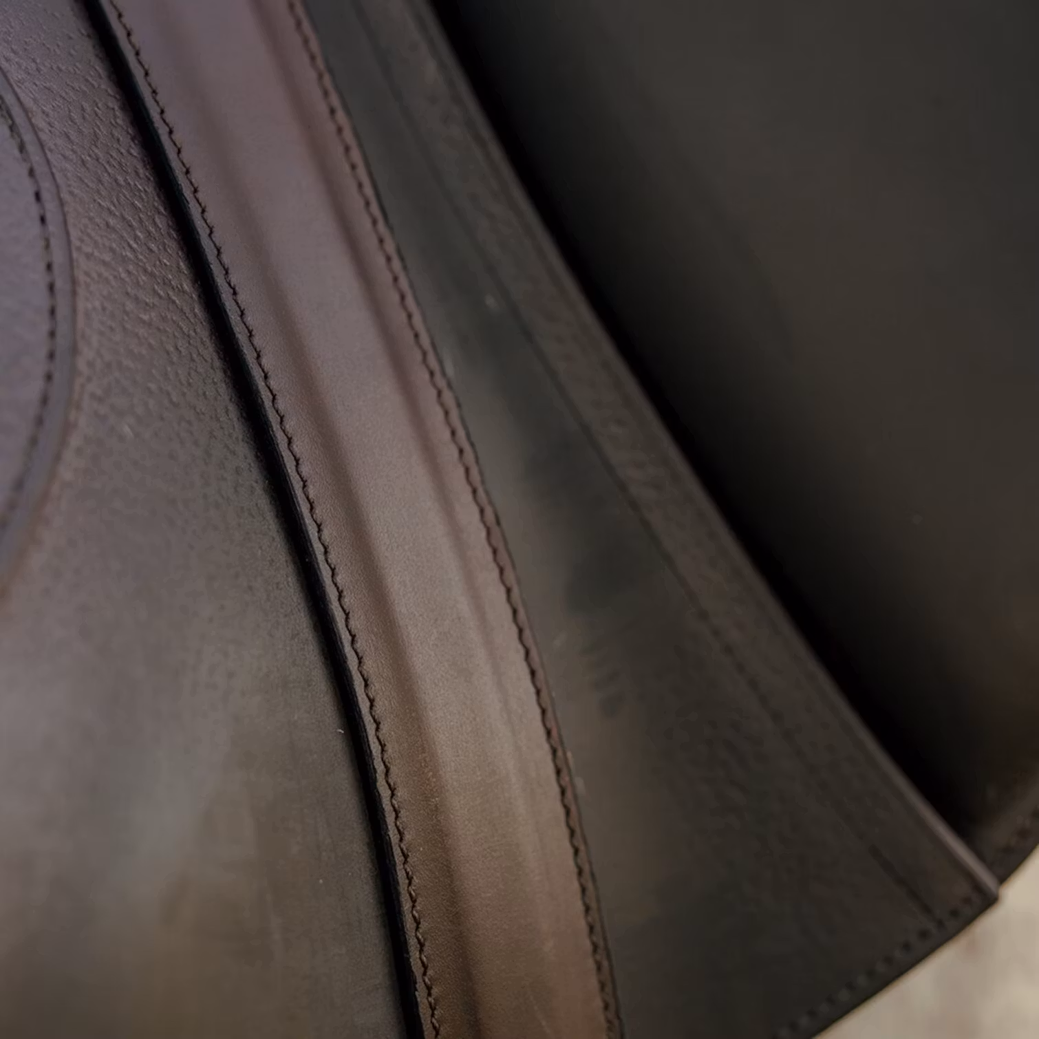 HANSBO SPORT Stigläder Curved Brun
