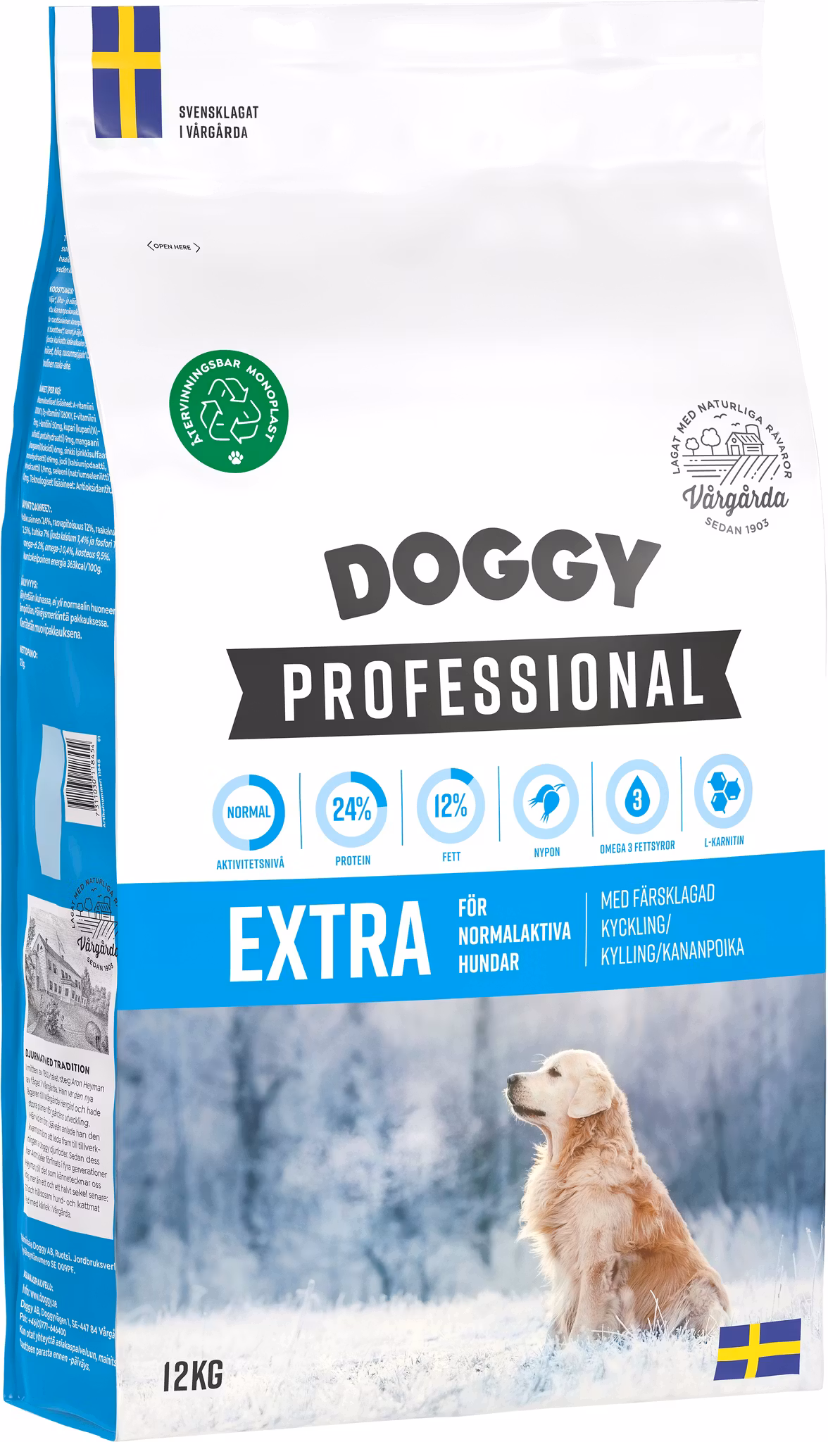 Doggy Professional Extra Hundfoder