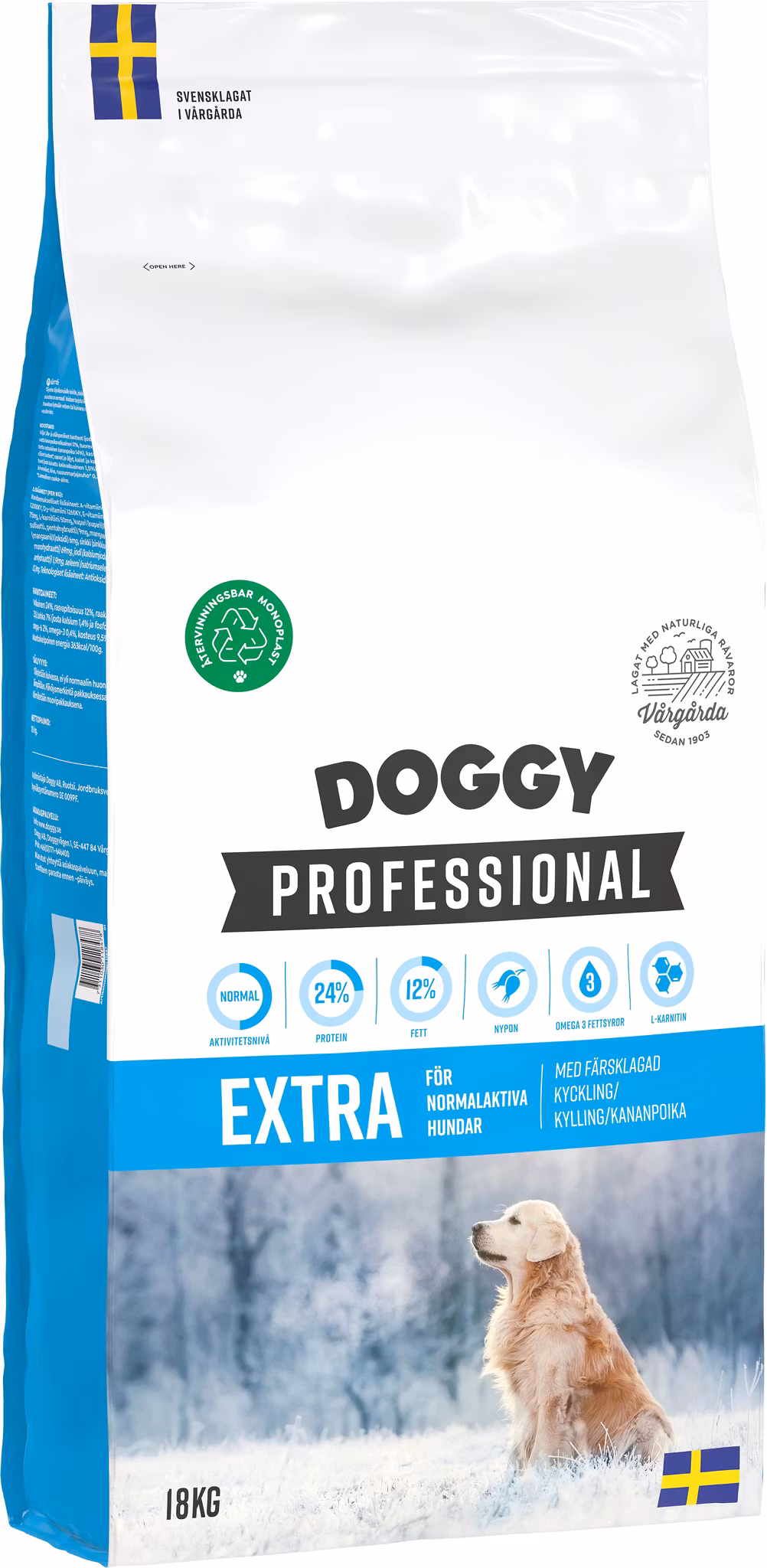Doggy Professional Extra Hundfoder