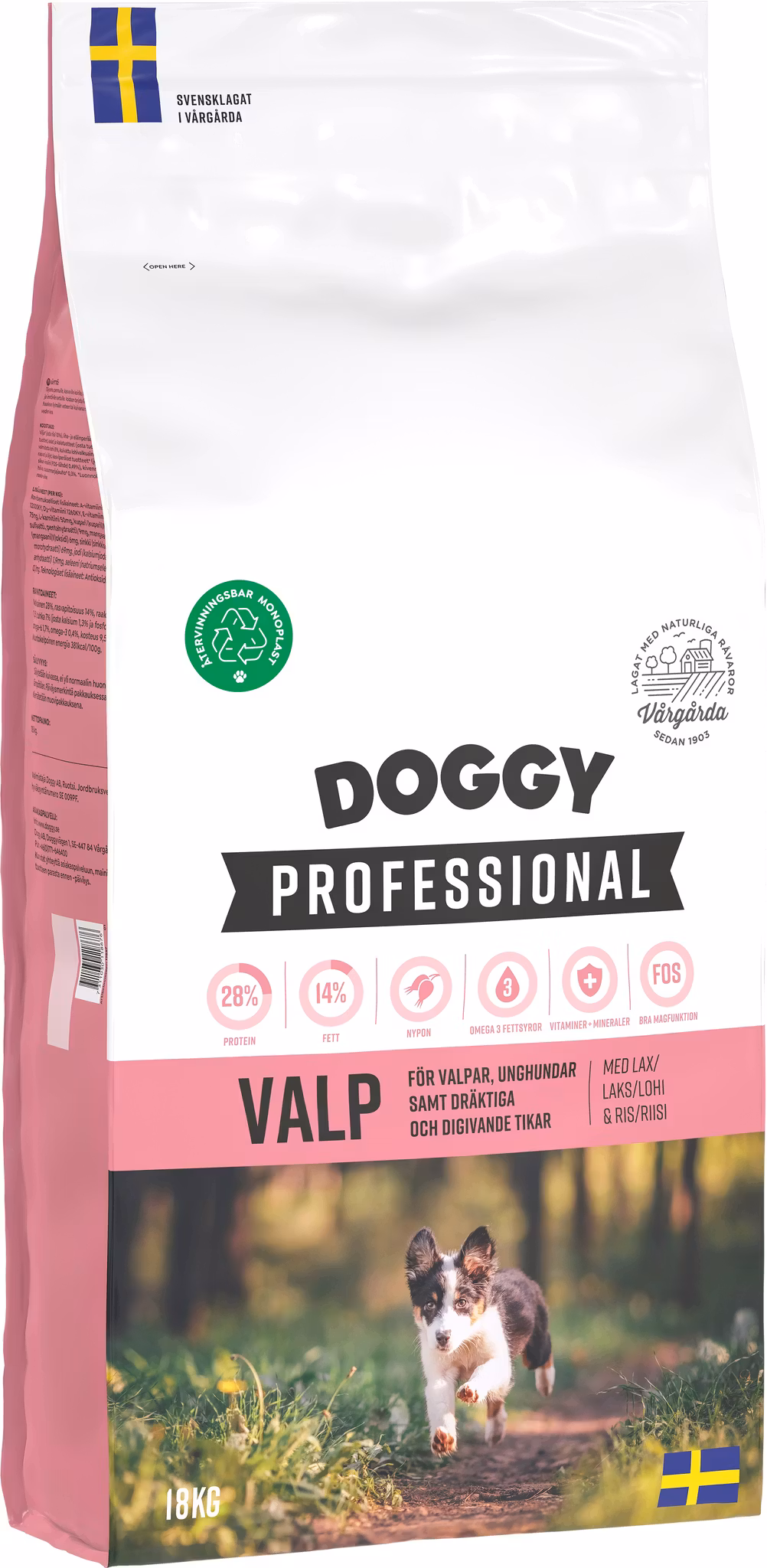 Doggy Professional Valp Hundfoder