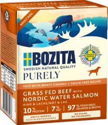 Bozita Purely Dog Paté Salmon Våtfoder 370g