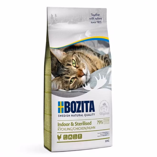 Bozita Indoor & Sterilised Chicken Kattmat 2kg