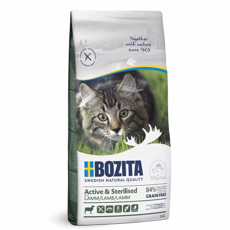 Bozita Active Sterilised Grain Free Kattmat 2kg