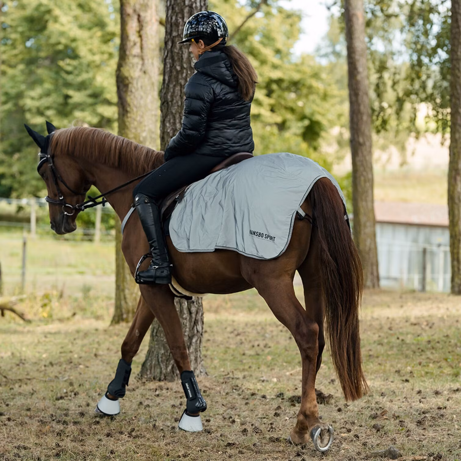 Hansbo Sport Ländtäcke med reflex