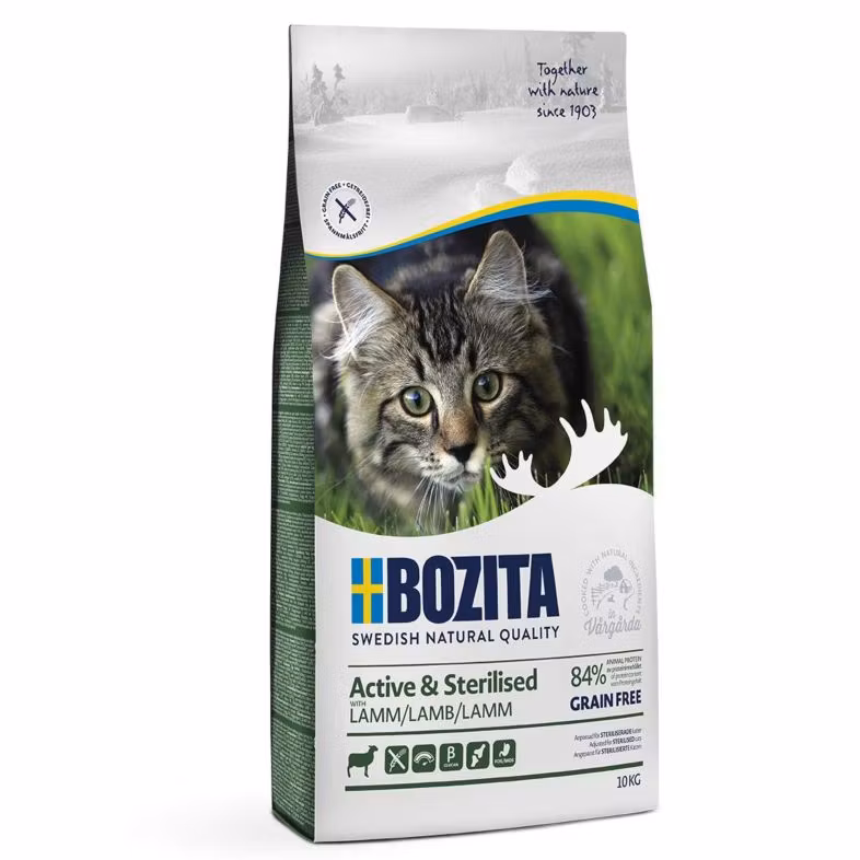 Bozita Active Sterilised Grain Free Kattmat 10kg