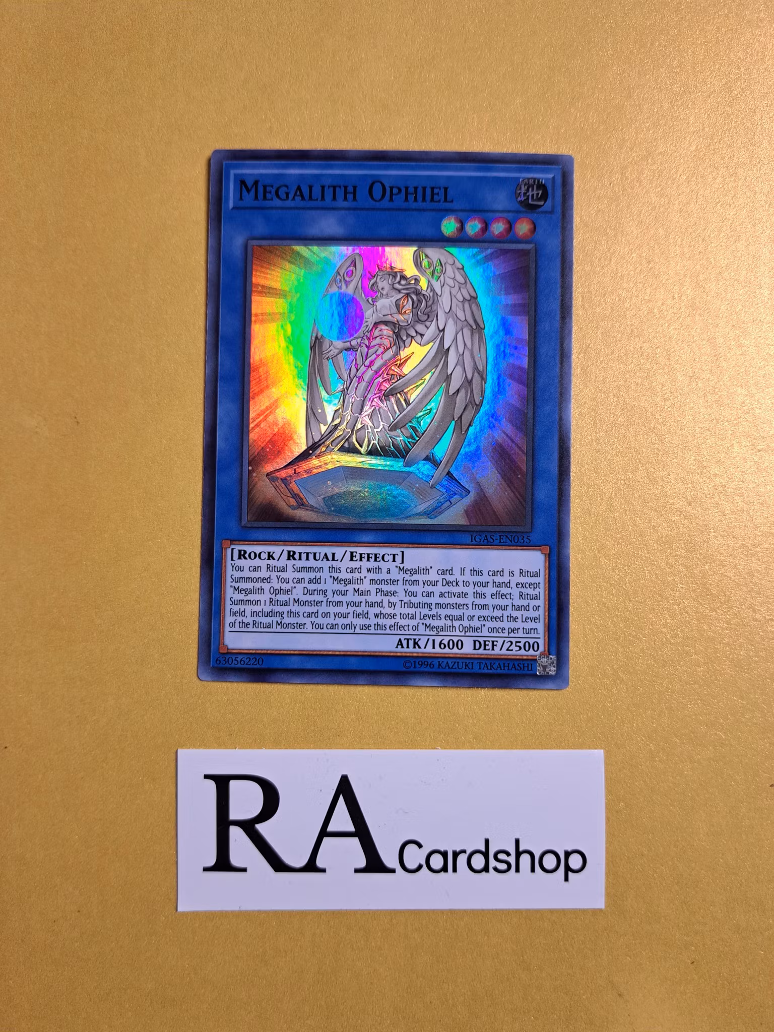 Megalith Aratron EN040 Assault IGAS Yu-Gi-Oh