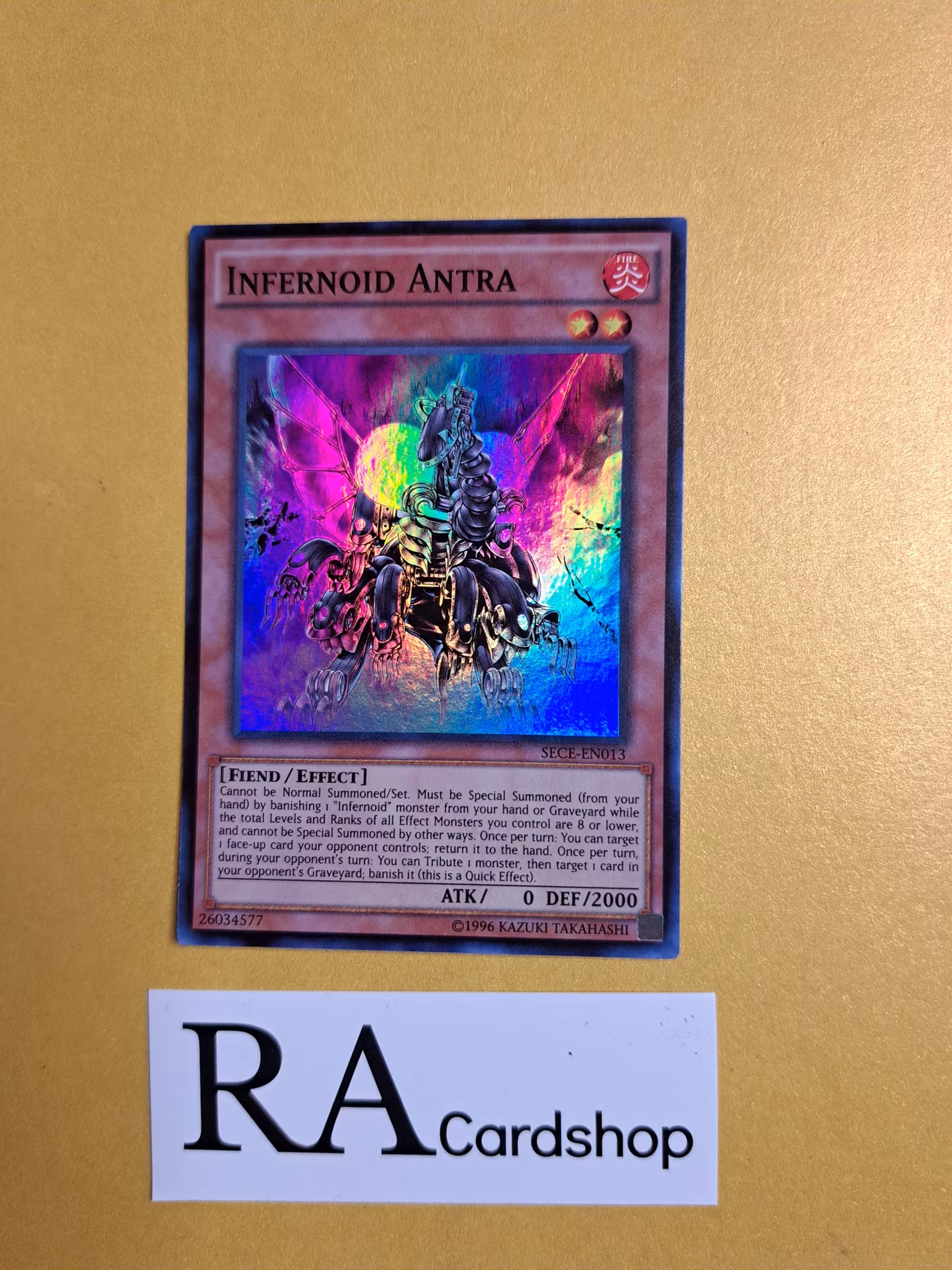 Satellarknight Rigel EN025 Eternity SECE Yu-Gi-Oh