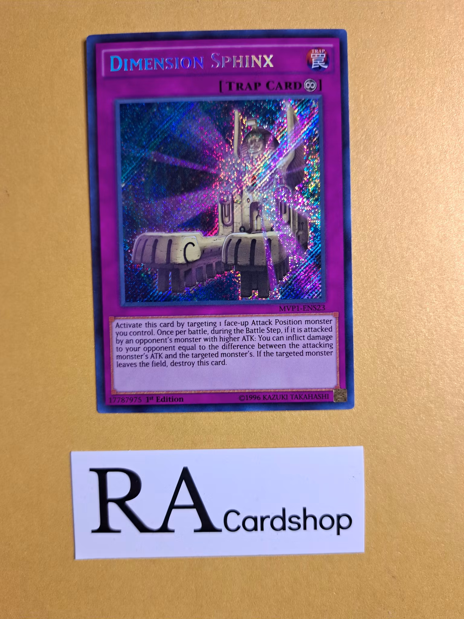 Dimension Sphinx 1st EDITION ENS23 The Dark Side of Dimensions Movie Pack MVP1 Yu-Gi-Oh