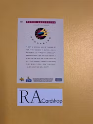 Fredrik Bergqvist First Divison Star 95-96 Upper Deck Swedish #DS17