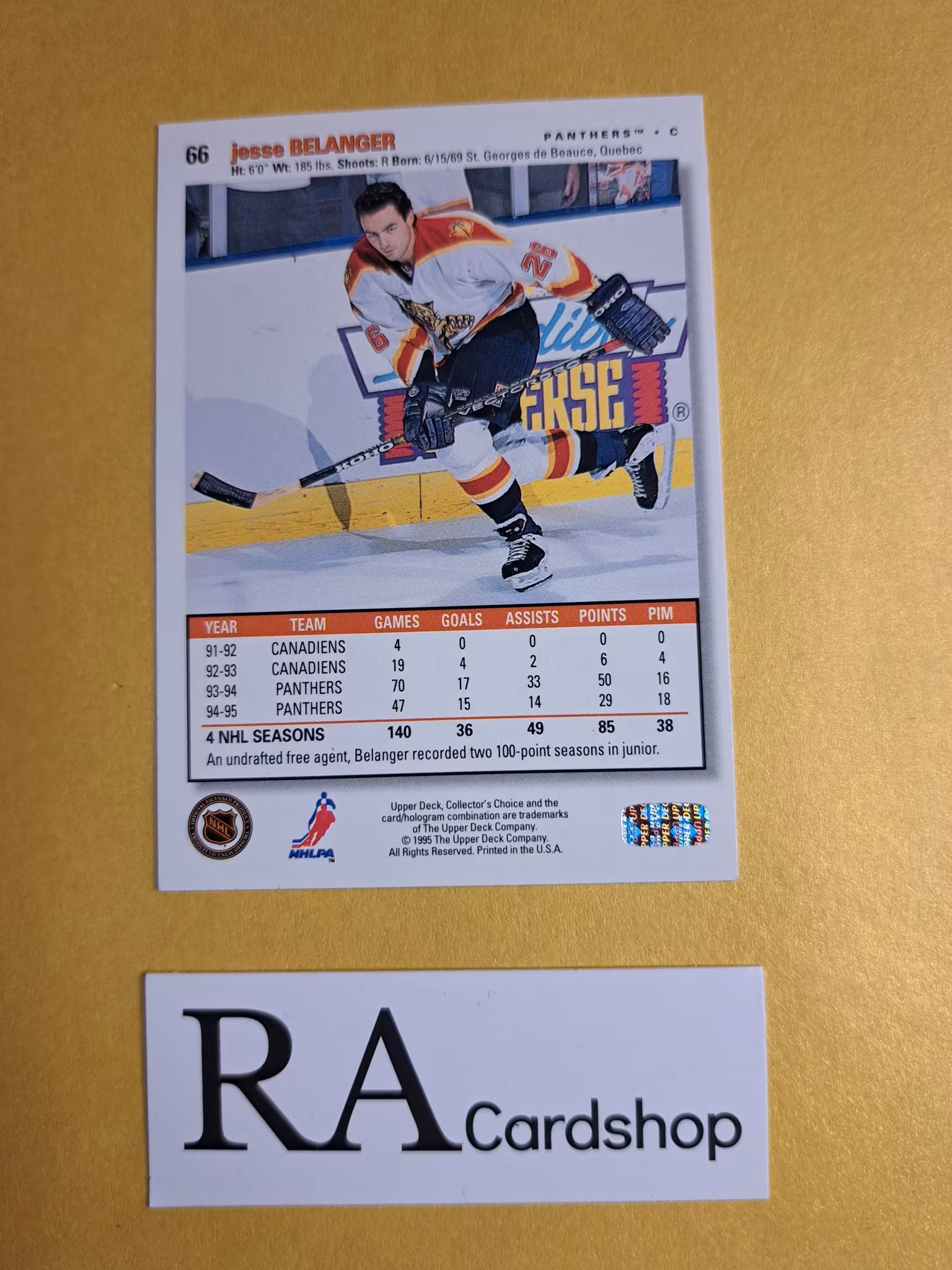 Kelly Miller 95-96 Upper Deck Choice #82 NHL Hockey