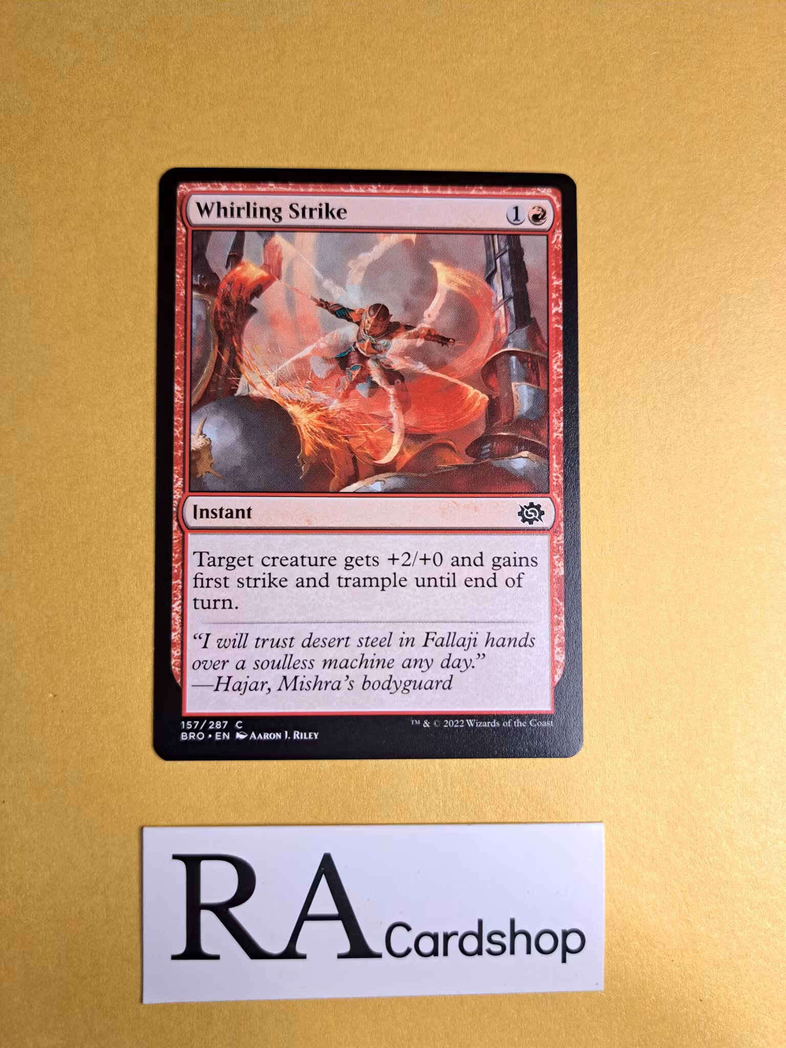 Fallaji Chaindancer Common 134/287 The Brothers War Magic the Gathering