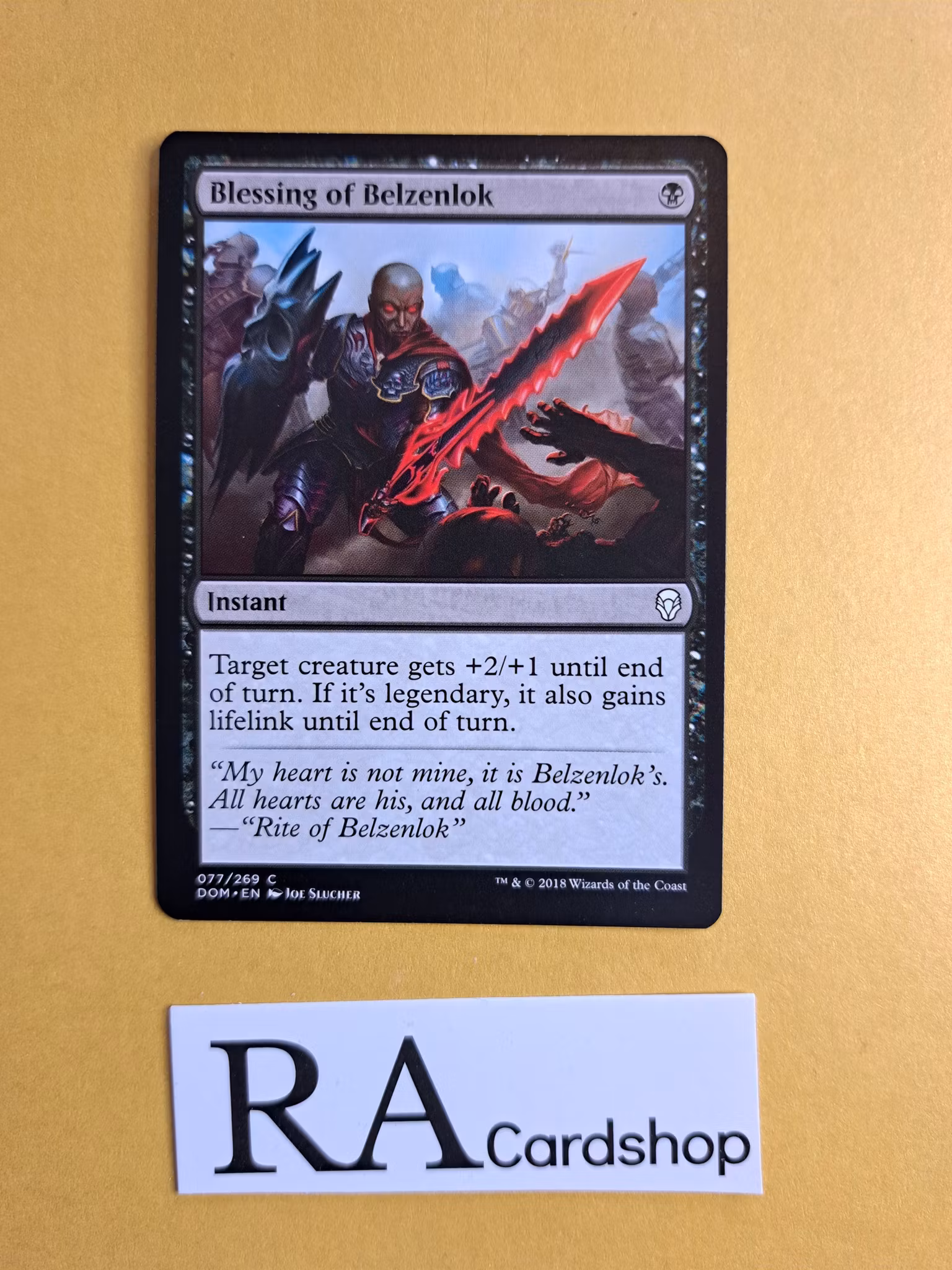 Dark Bargain Common 083/269 Dominaria (DOM) Magic the Gathering