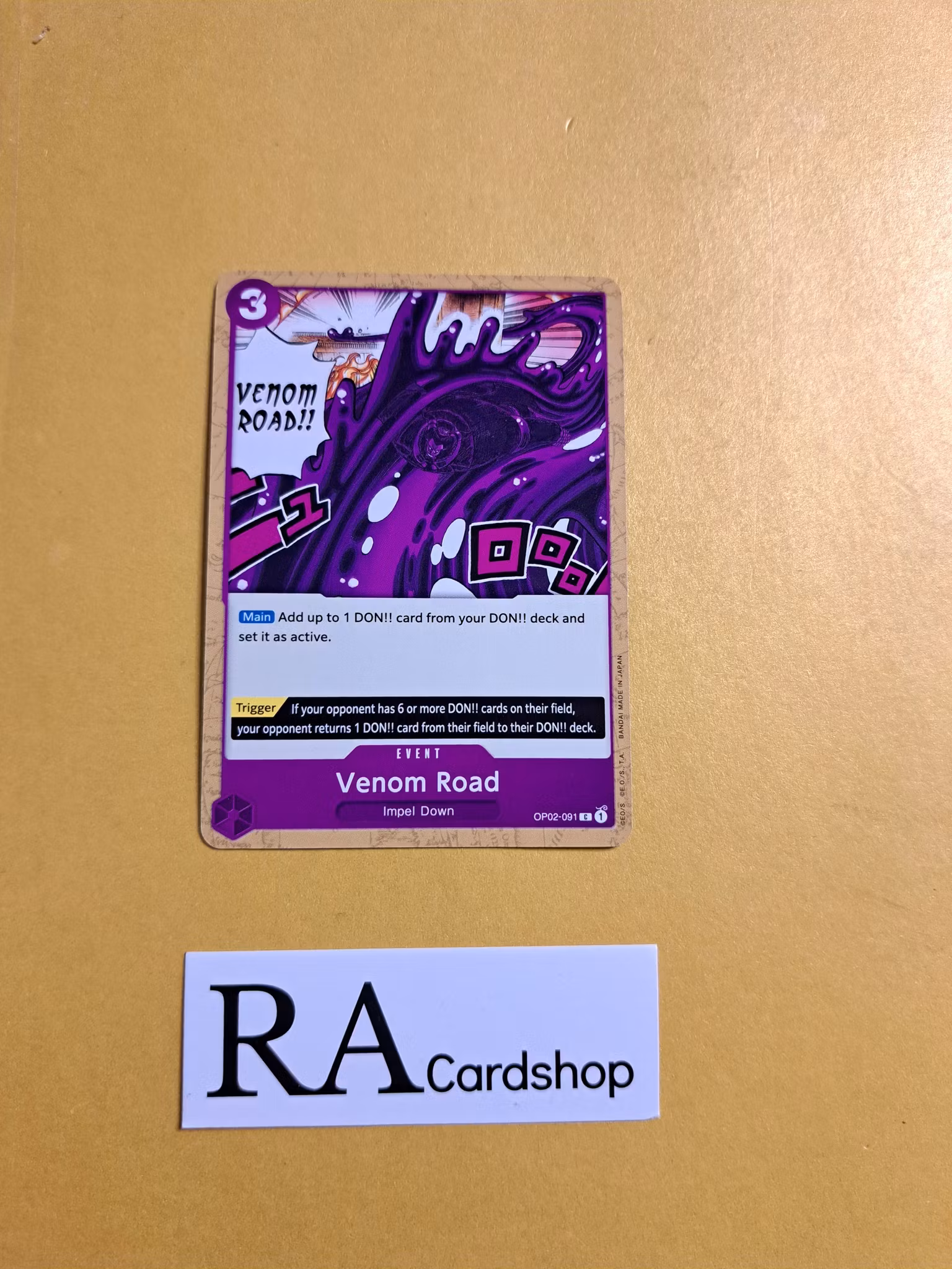 Hydra Uncommon OP02-090 Paramount War One Piece Card Game