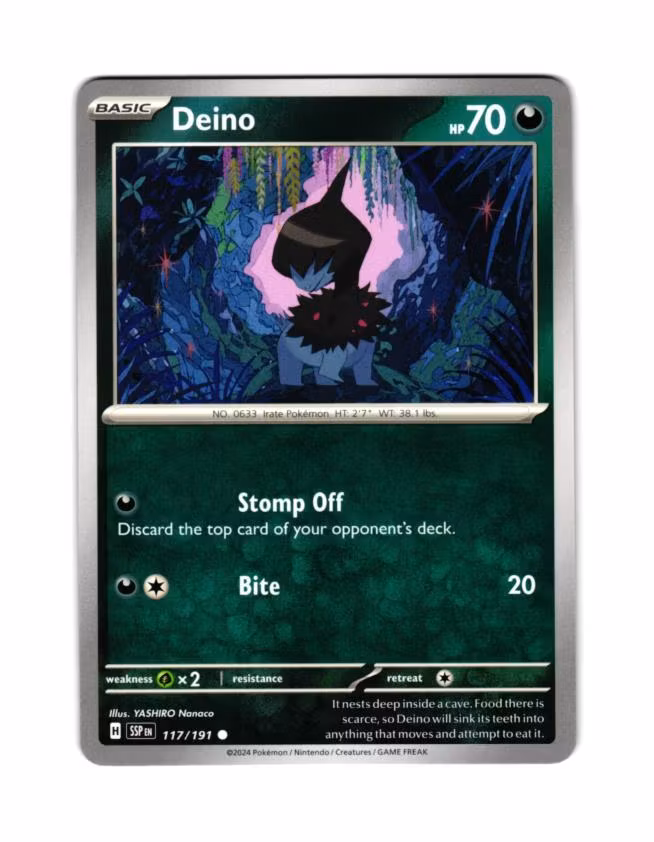 Zweilous Common 118/191 Surging Sparks Pokemon