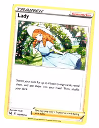 Lady Uncommon 159/196 Lost Origin Pokemon