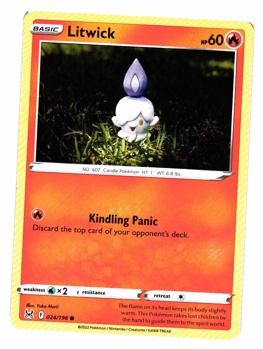 Litwick Common 024/196 Lost Origin