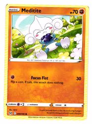 Meditite Common 099/196 Lost Origin Pokemon
