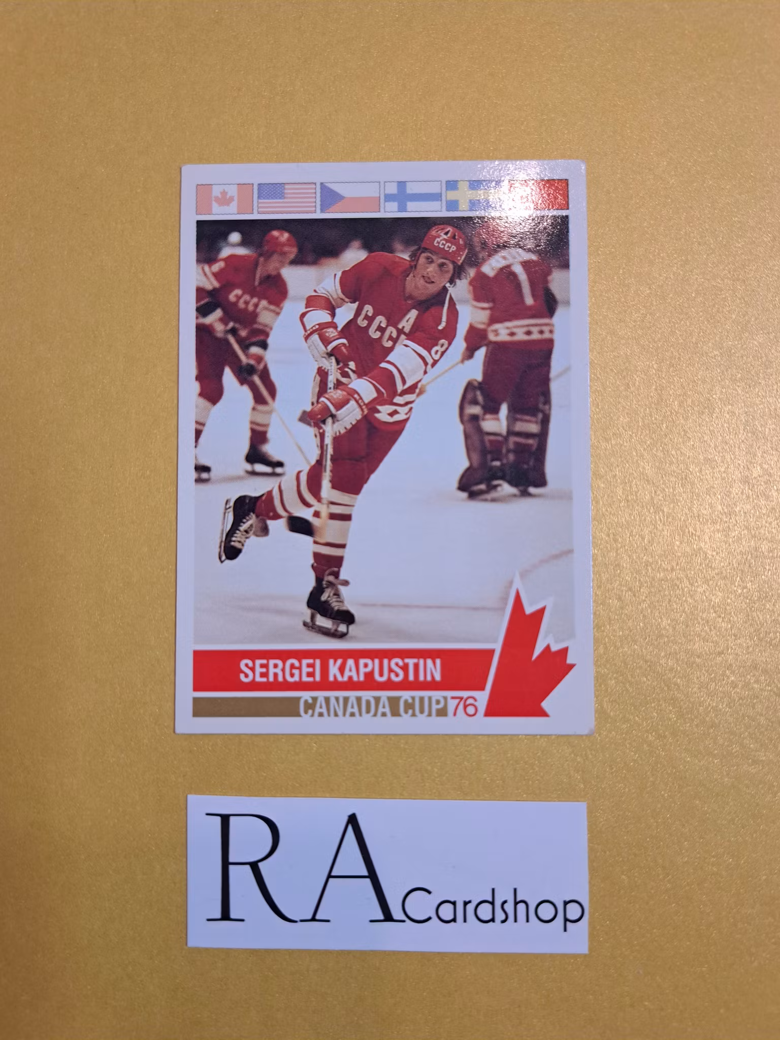 Sergei Kapustin 1992-93 Future Trends '76 Canada Cup #144