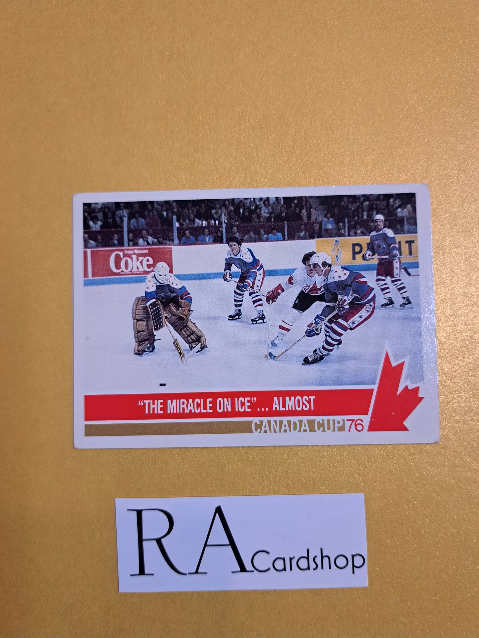 "The Miracle on Ice" Almost 1992-93 Future Trends '76 Canada Cup #135